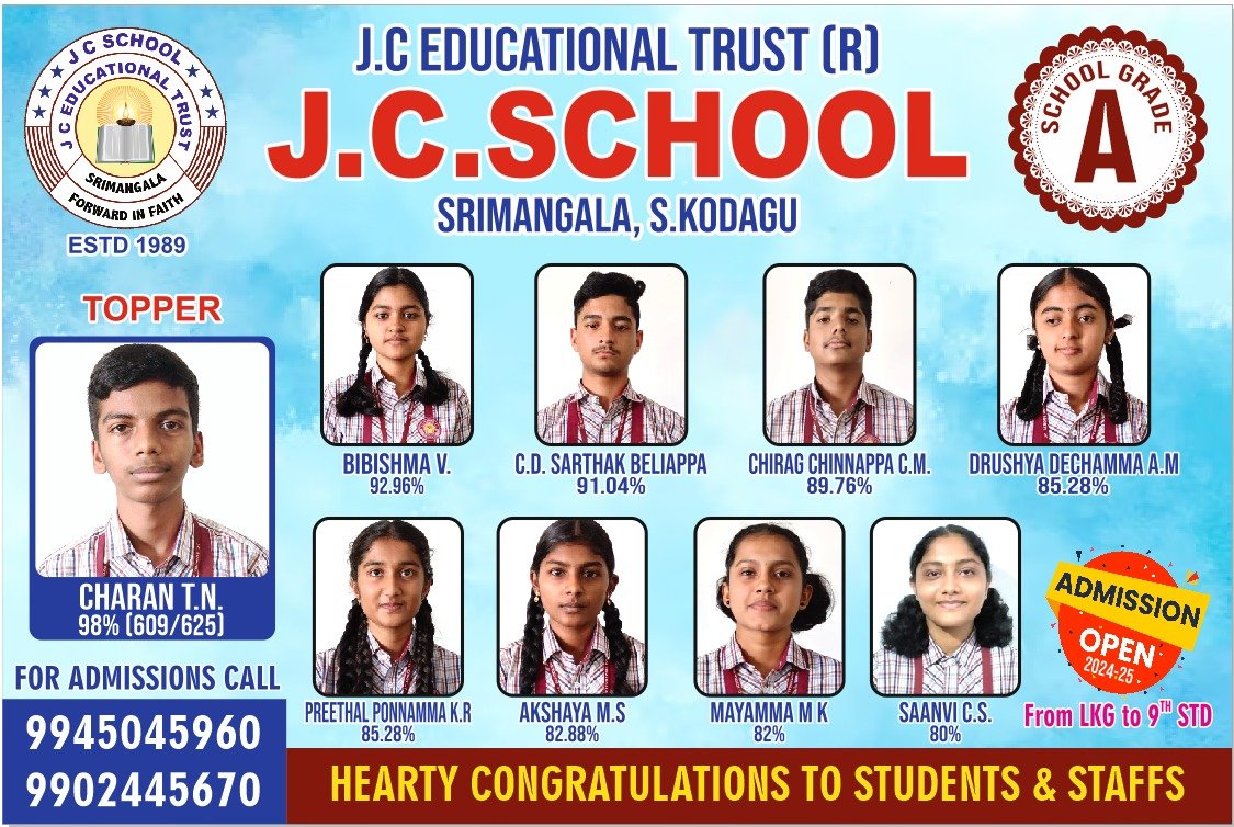 JC School student achievement group